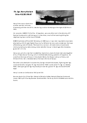A preview of a PDF biography for Brien, Henry Herbert